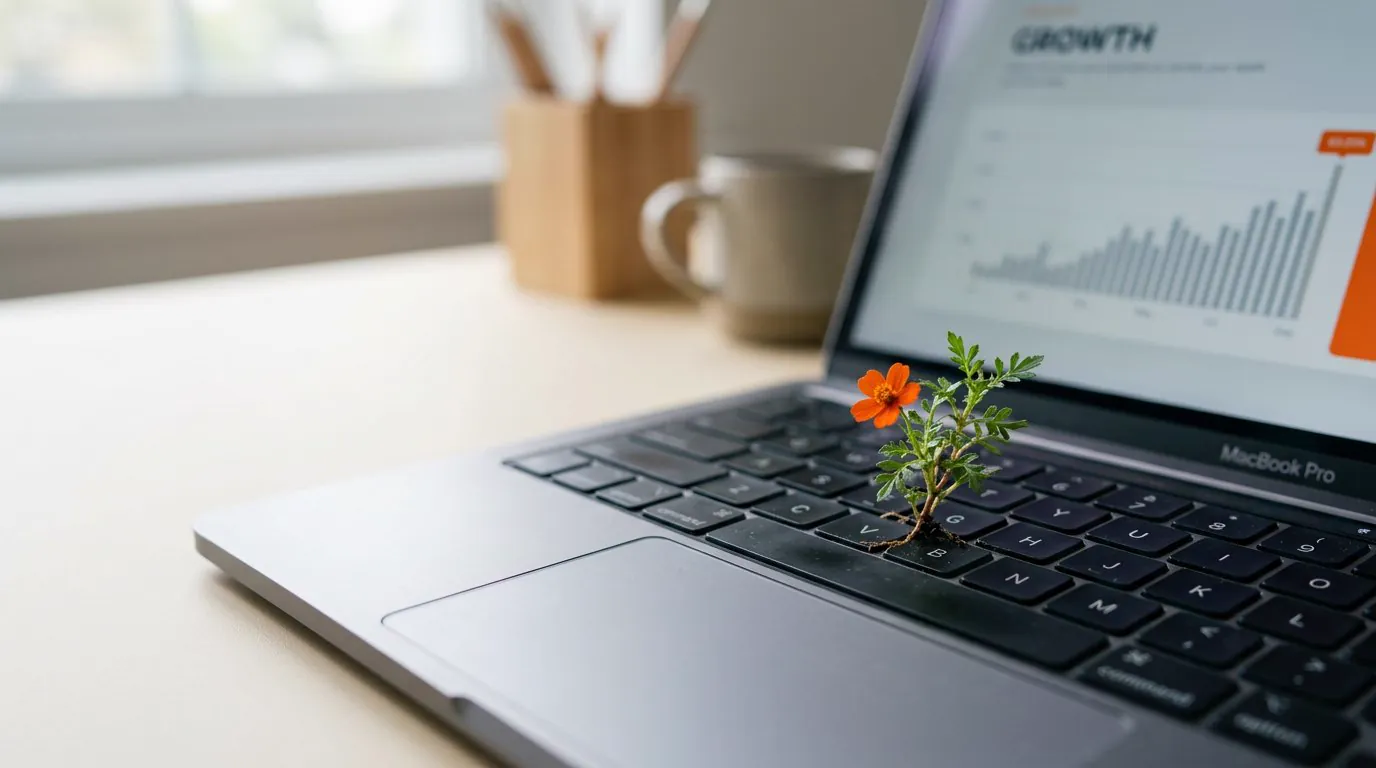 Croissance retrouvée après une refonte de site web réussie